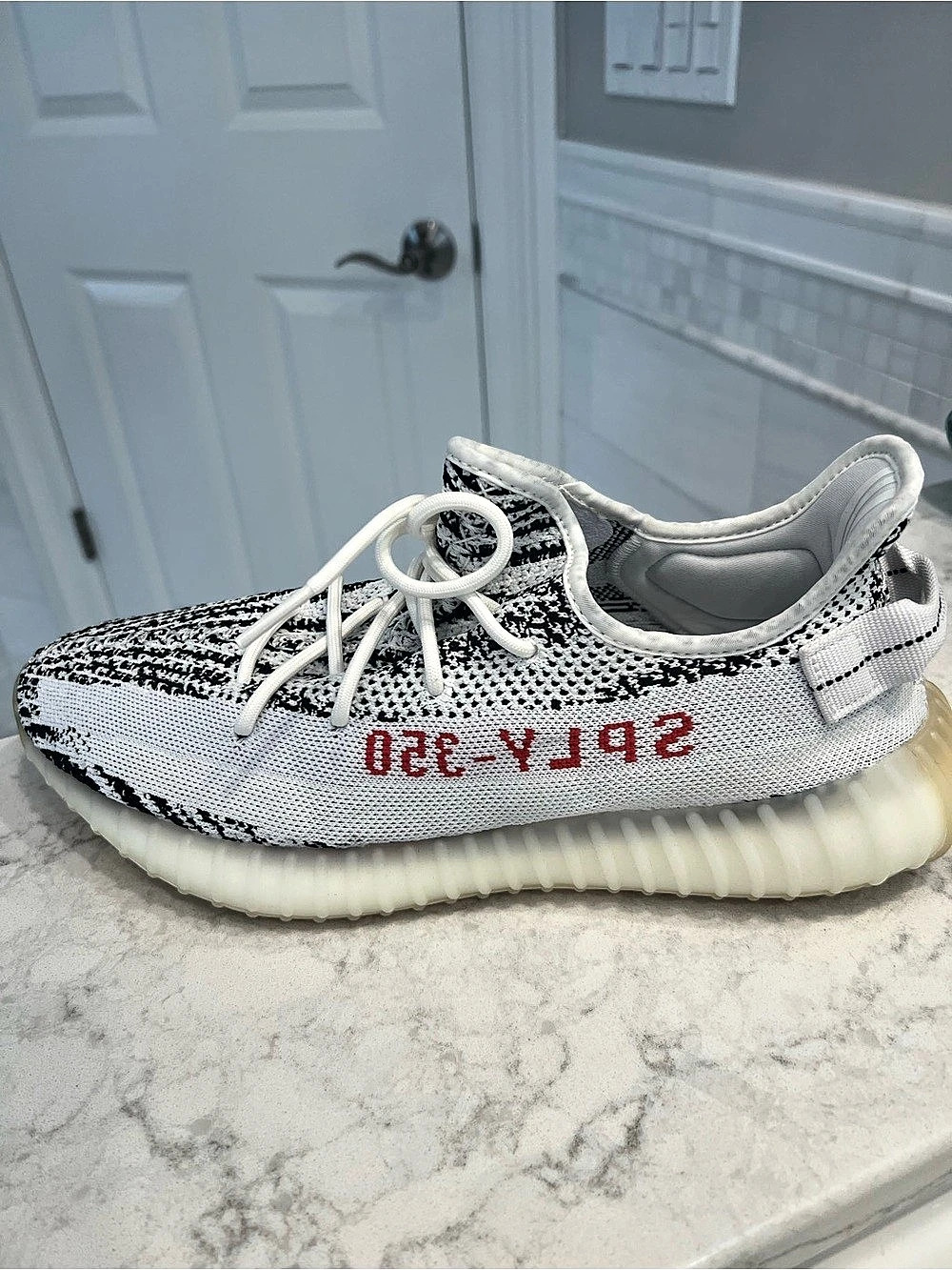 adidas Yeezy Boost 350 V2 Black & White Sneakers